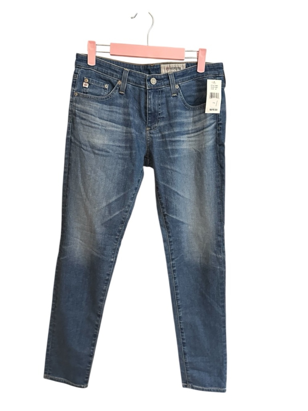 AG - ED Adriano Goldschmied Mid-Rise Skinny Straight Jeans Women’s 27 NWT
